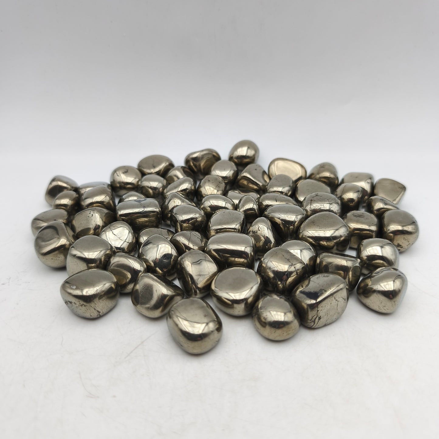 Pierres Roulées - Pyrite - EXTRA - (200 g)