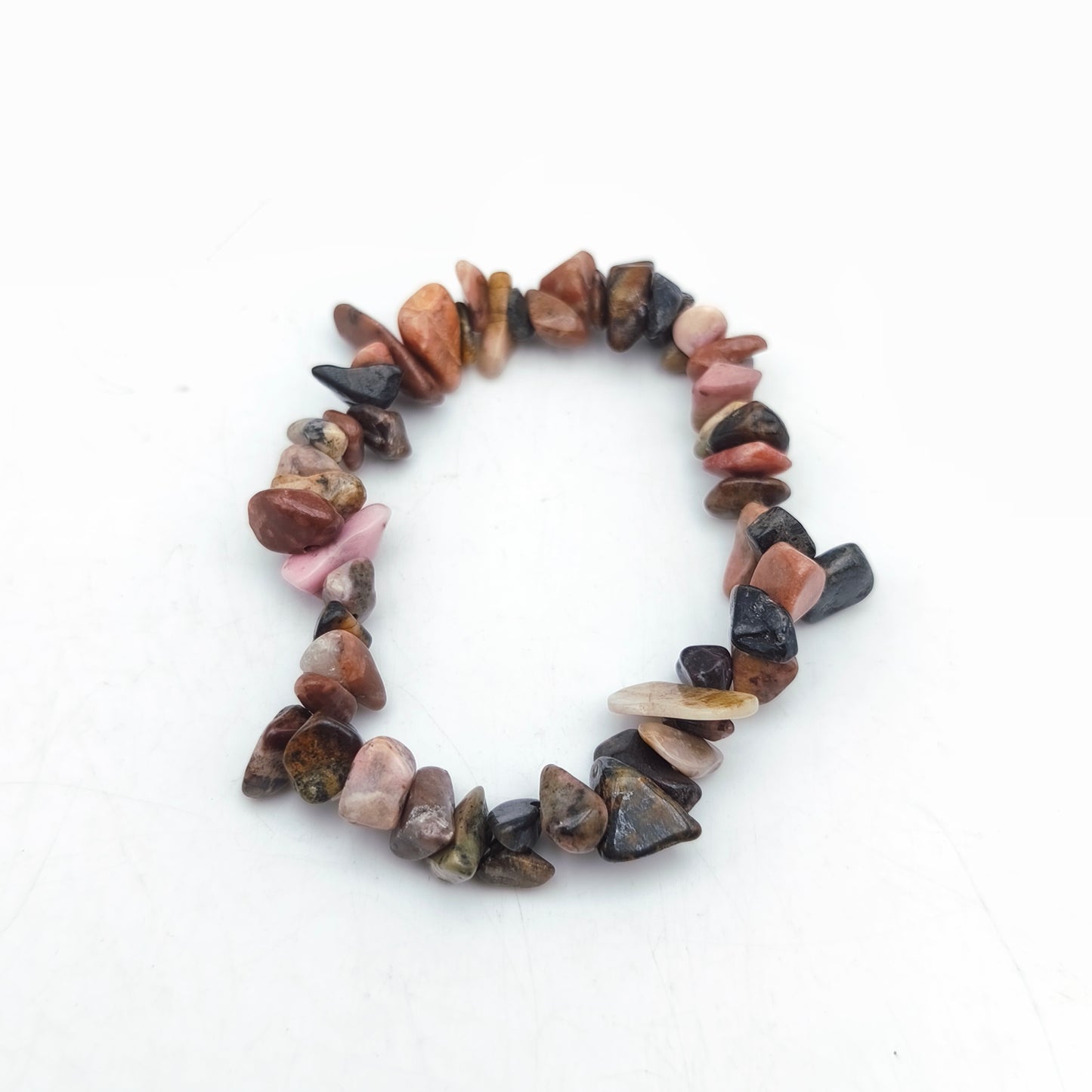 Bracelet baroque en Rhodonite (Collection Enfant)
