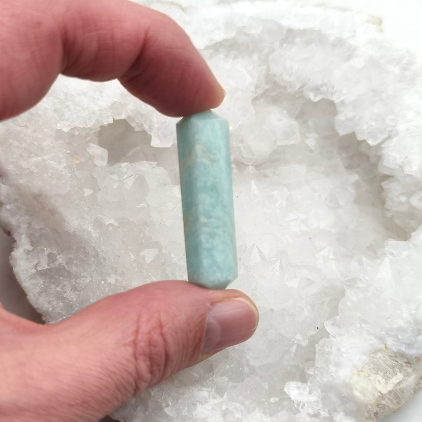 Pointe Biterminée - Amazonite (4/5 cm)