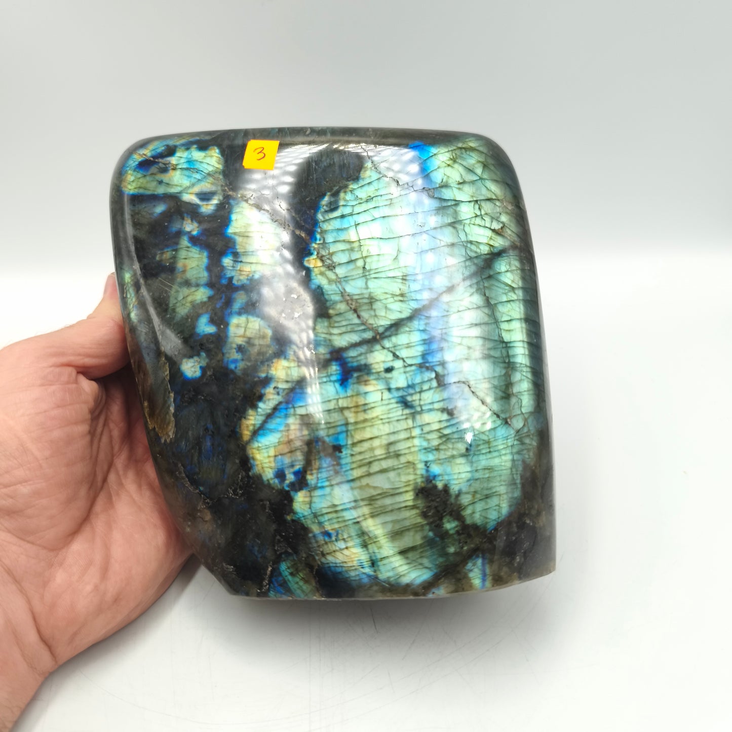 Forme libre - Labradorite (Pièce de 3kg à 3.2 kg)