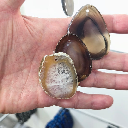 Carillon - Agates Naturelles (5 x 3 cm)