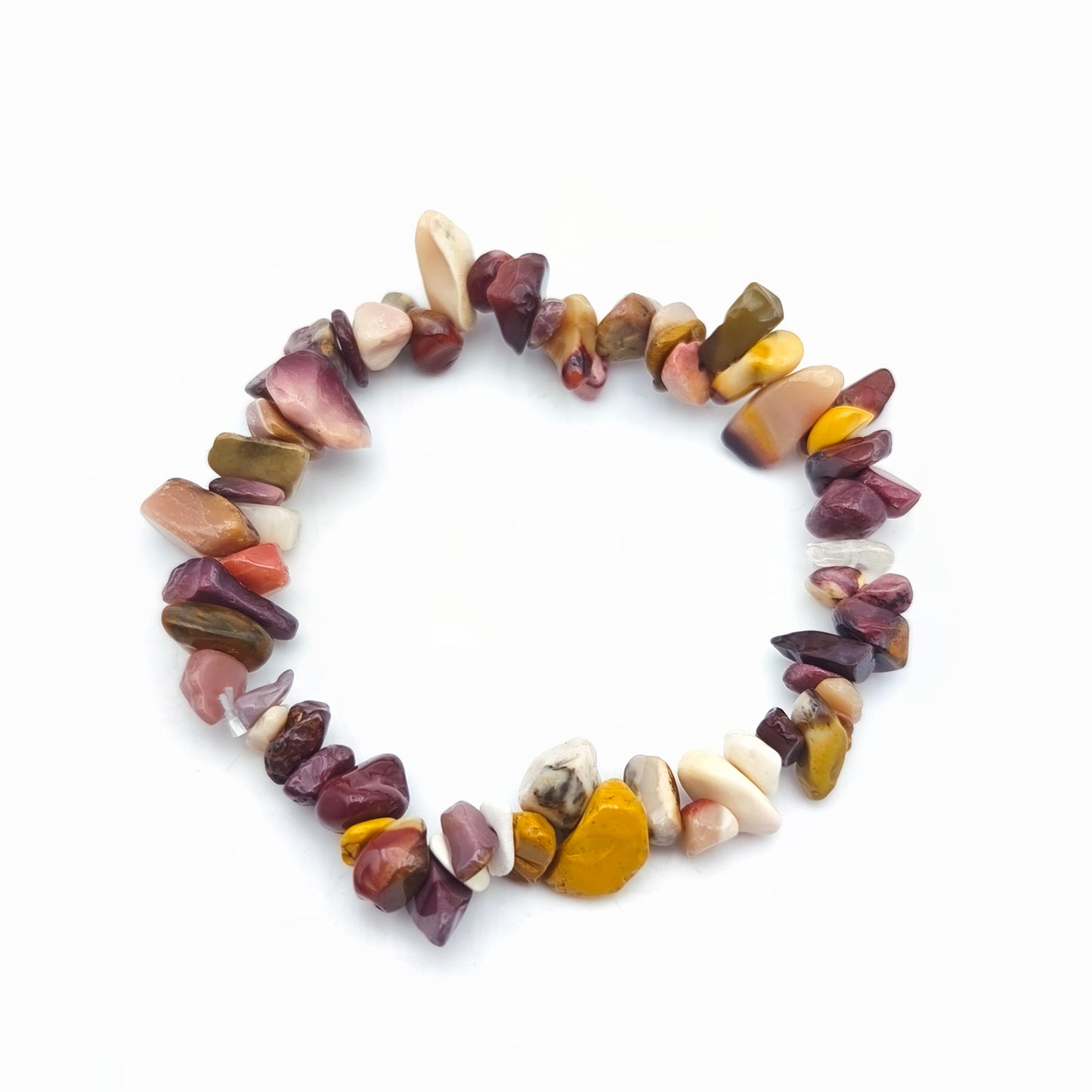 Bracelet baroque en Jaspe Mookaïte (Collection Enfant)