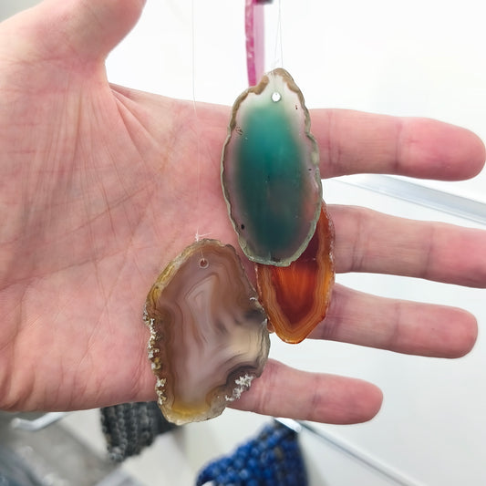 Carillon - Agates Teintées (5 x 3 cm)