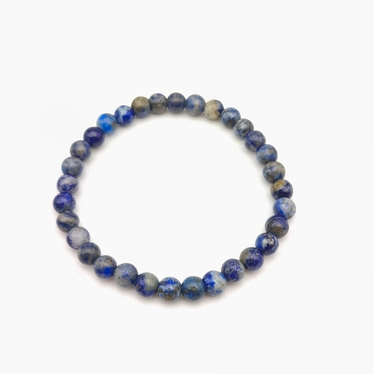 Perlenarmband - Lapislazuli (6 mm)