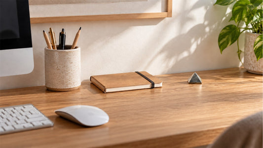 Décorer un bureau avec trois petits objets sans réduire l’espace de travail