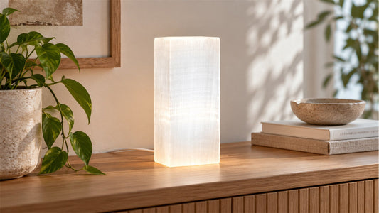 Intégrer une lampe en pierre à un décor en préservant son espace et son accès