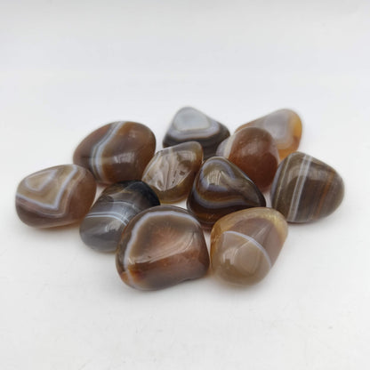 Pierres Roulées - Agate à bandes EXTRA (200 g)