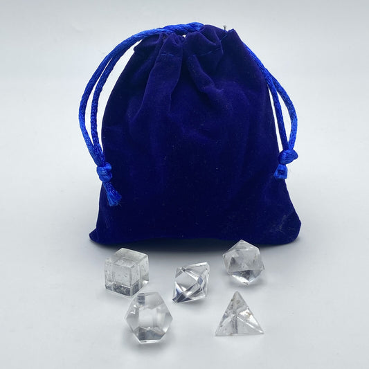 Solides de Platon - Cristal de Roche