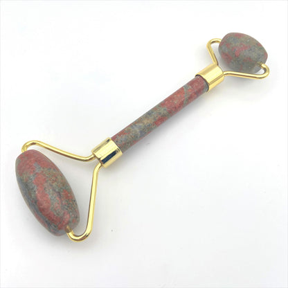 Rouleau de Massage - Jaspe Unakite