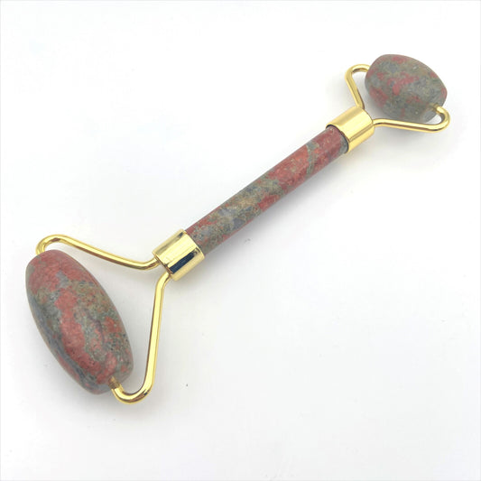 Rouleau de Massage - Jaspe Unakite