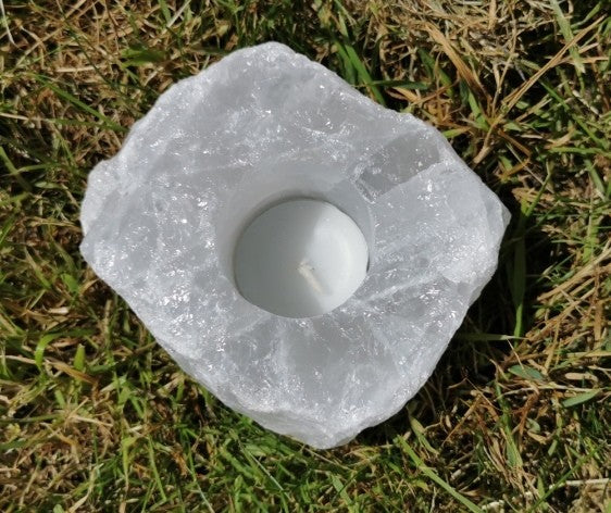 Bougeoir - Quartz Brut