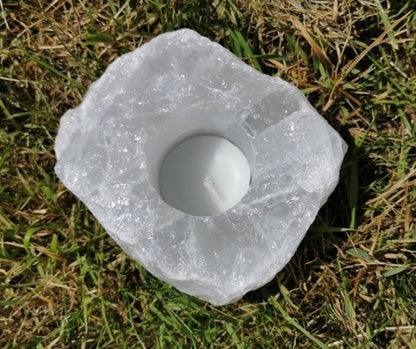 Bougeoir - Quartz Brut