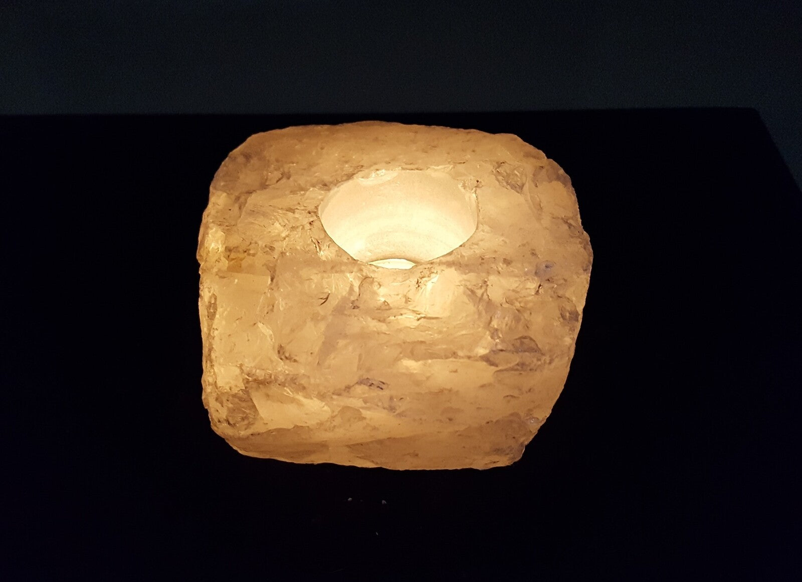 Bougeoir - Quartz Brut