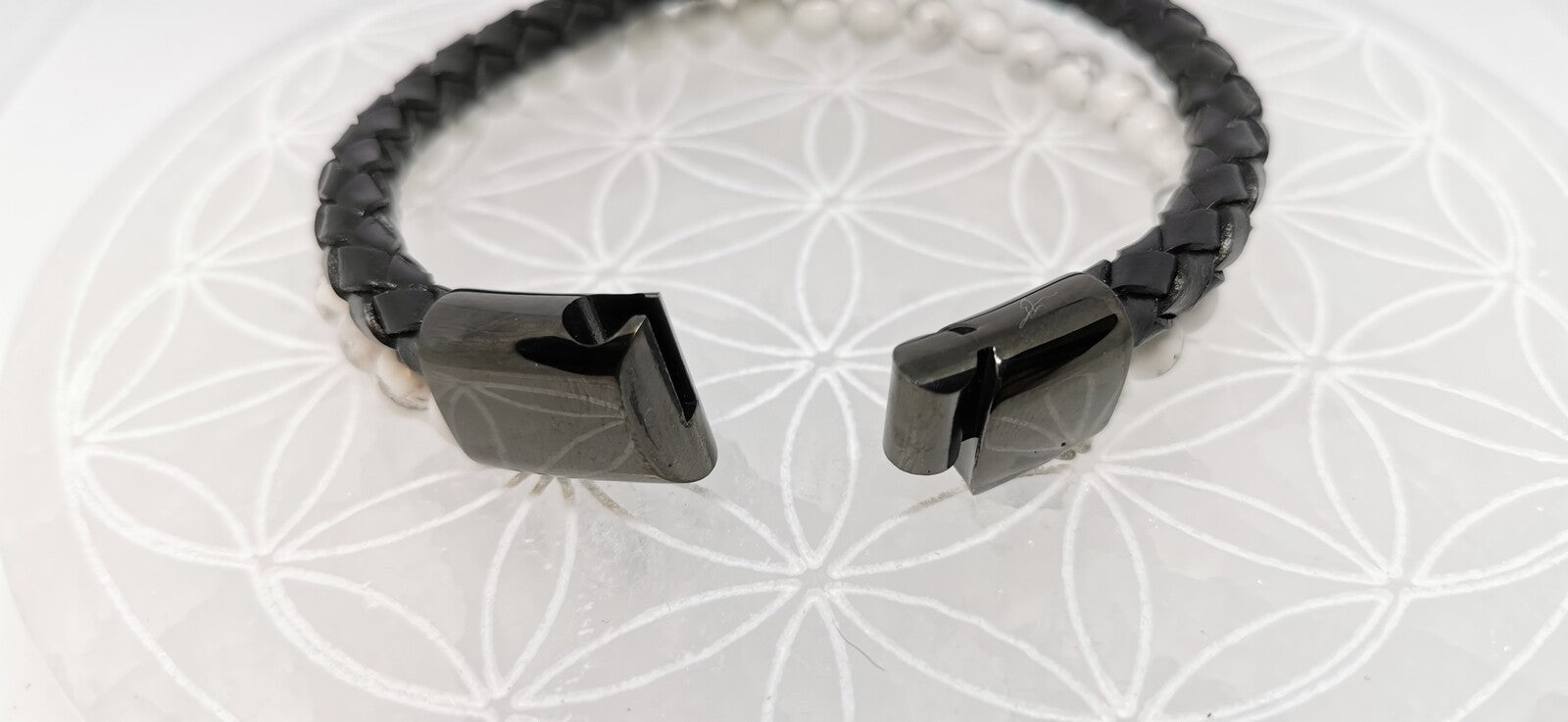 Bracelet Double Cuir - Onyx