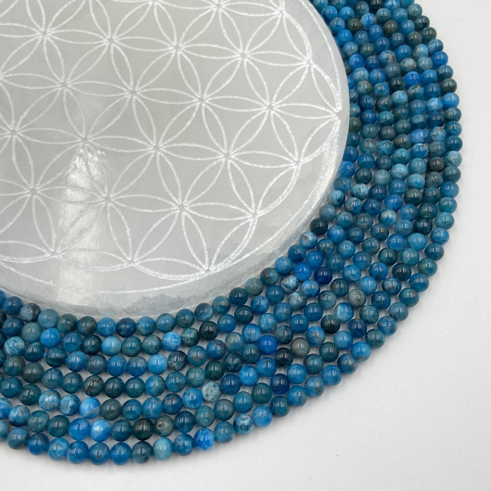 Rang - Apatite Bleue (6 mm)