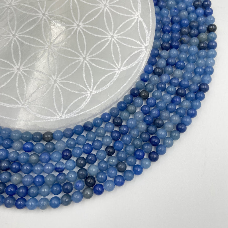 Rang - Aventurine Bleue (6 mm)