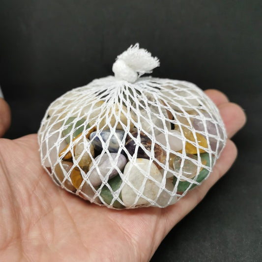 Lot de 5 sachets - Assortiment de Pierres Roulées