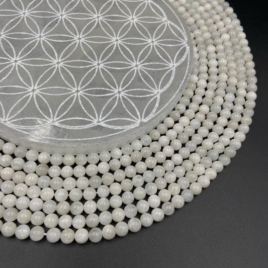 Rang - Pierre de Lune Opaque (6 mm)