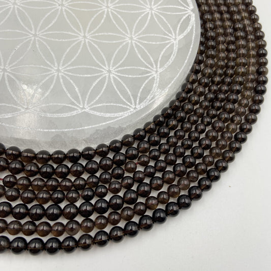 Rang - Quartz Fumé (6 mm)