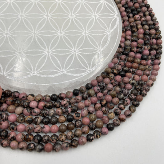 Rang - Rhodonite (6 mm)