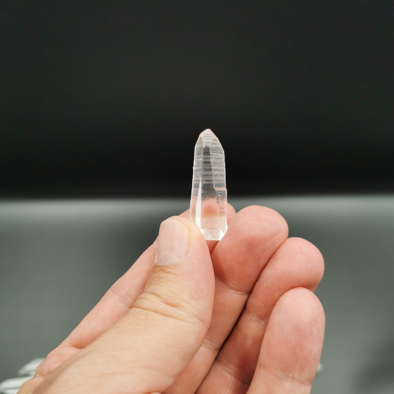 Pointes de cristal / quartz brut - Petit