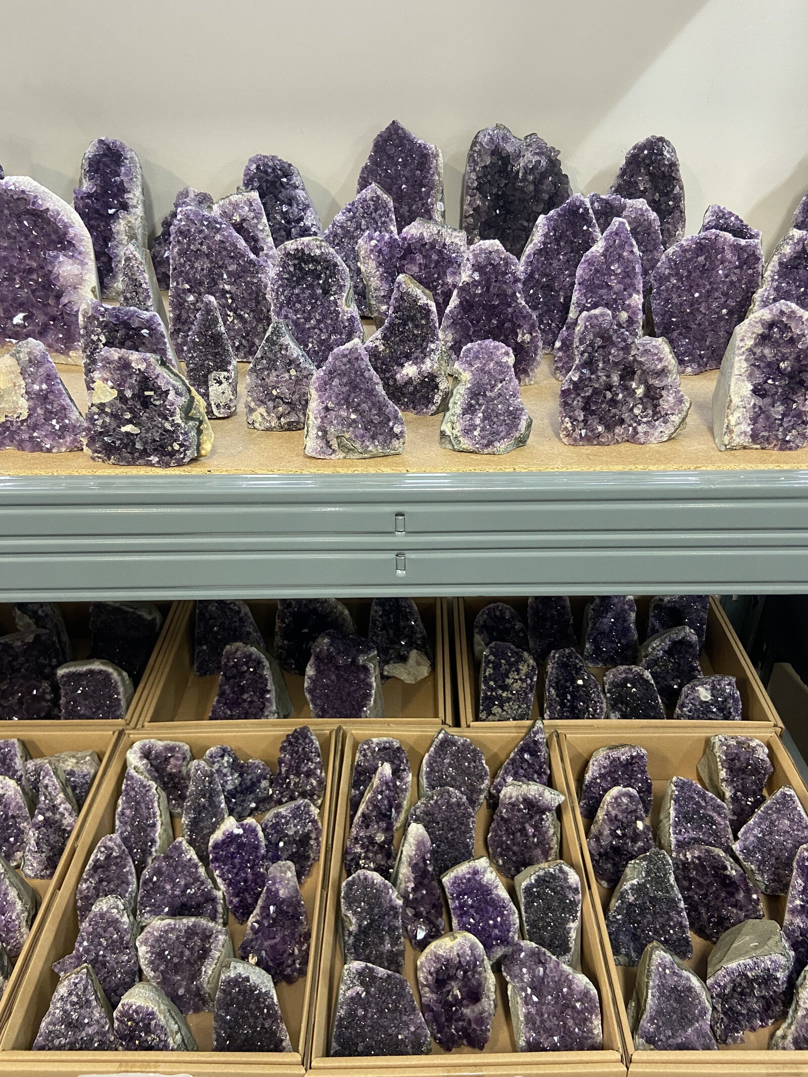 Améthyste Uruguay base sciée Extra