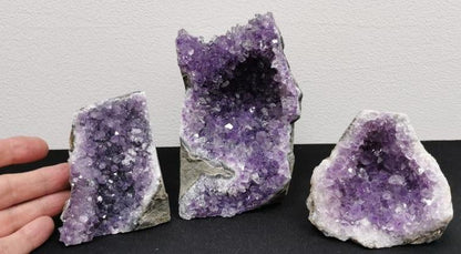 Améthyste Uruguay base sciée Qual. A