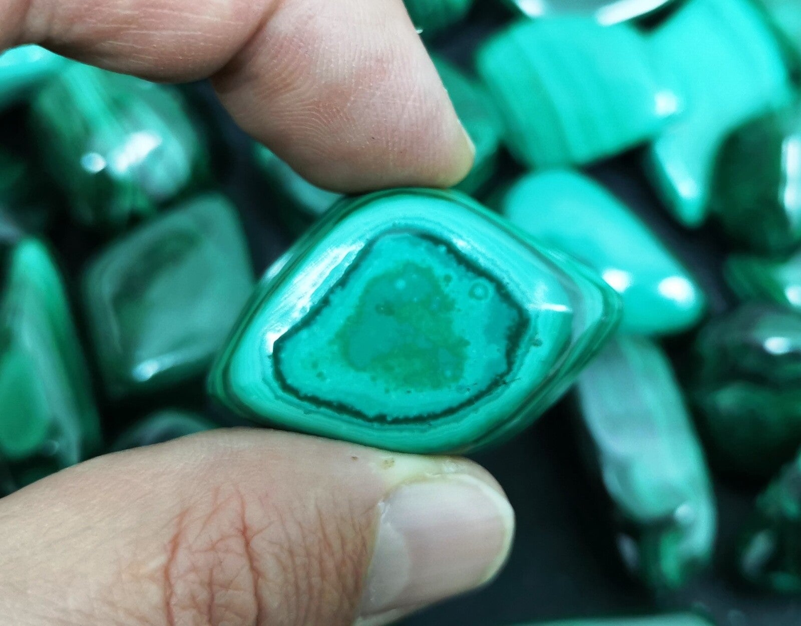 Pierres Roulées - Malachite