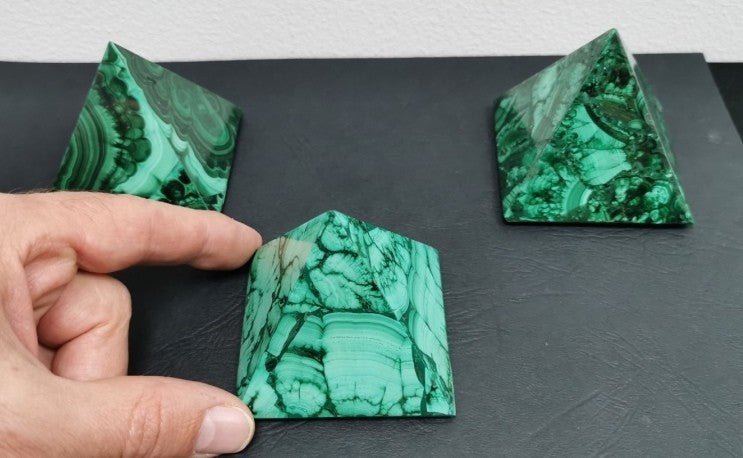 Pyramide - Malachite