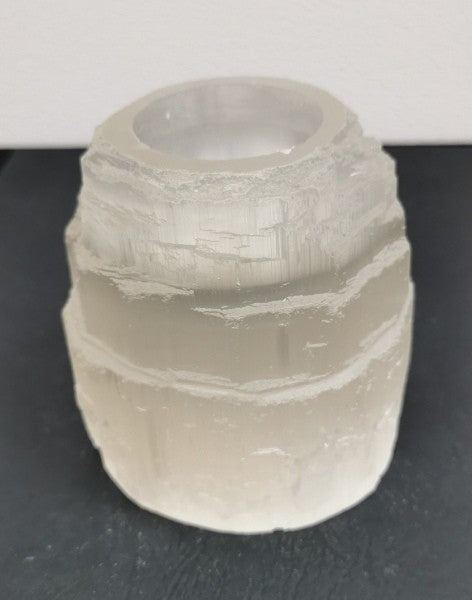 Bougeoir - Sélénite Tour