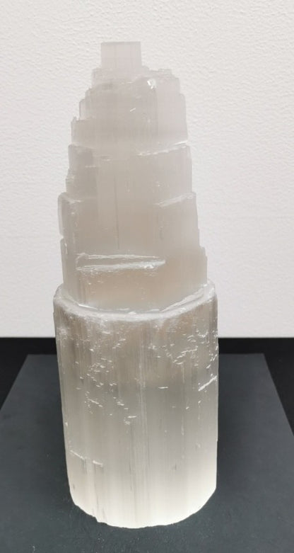 Lampe en Sélénite - Monolithe (25 cm)