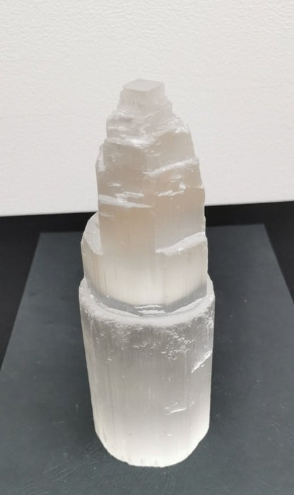 Lampe en Sélénite - Monolithe (20 cm)