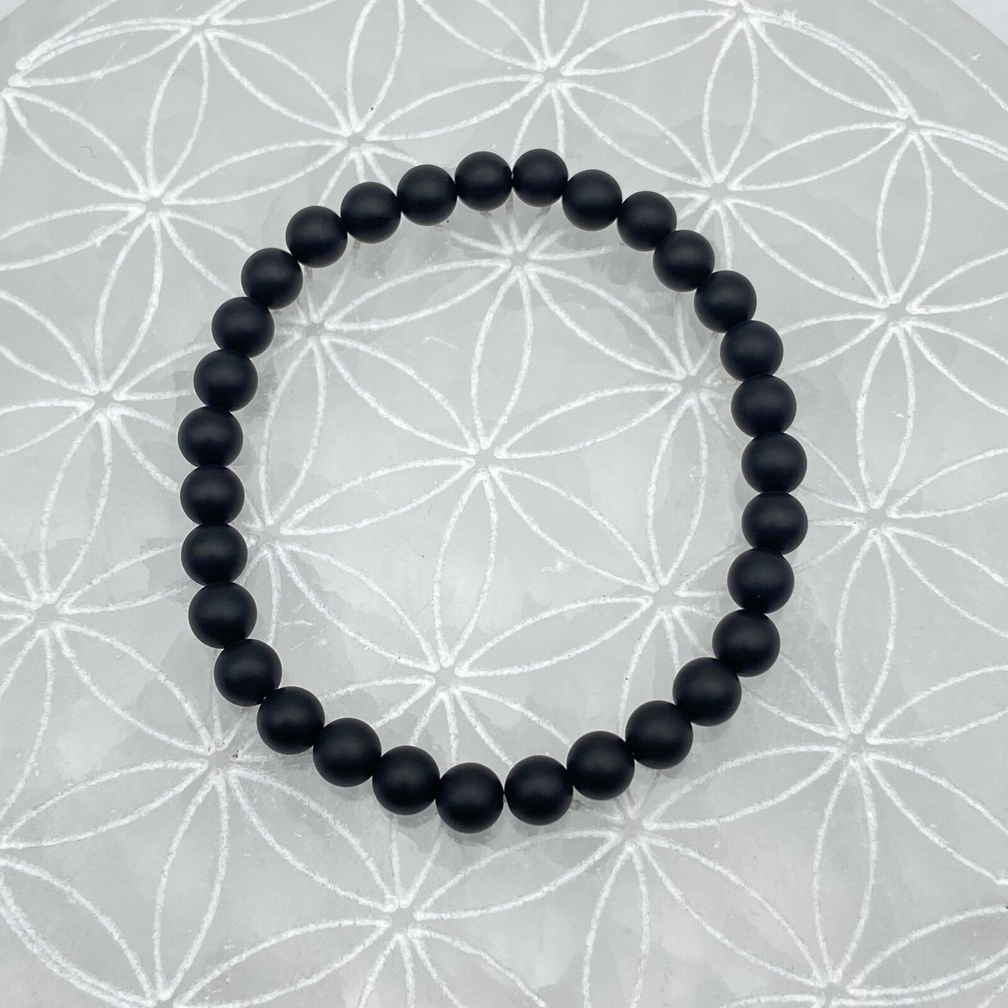 Bracelet - Onyx Mat (6 mm)