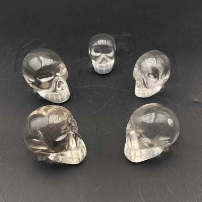 Crânes - Cristal de Roche (Petit Modèle)