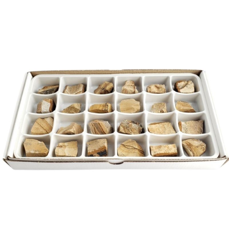 Flat/carton 24 pièces - Jaspe Paysage