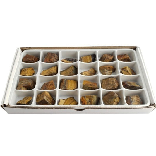 Flat/carton 24 pièces - Œil de tigre