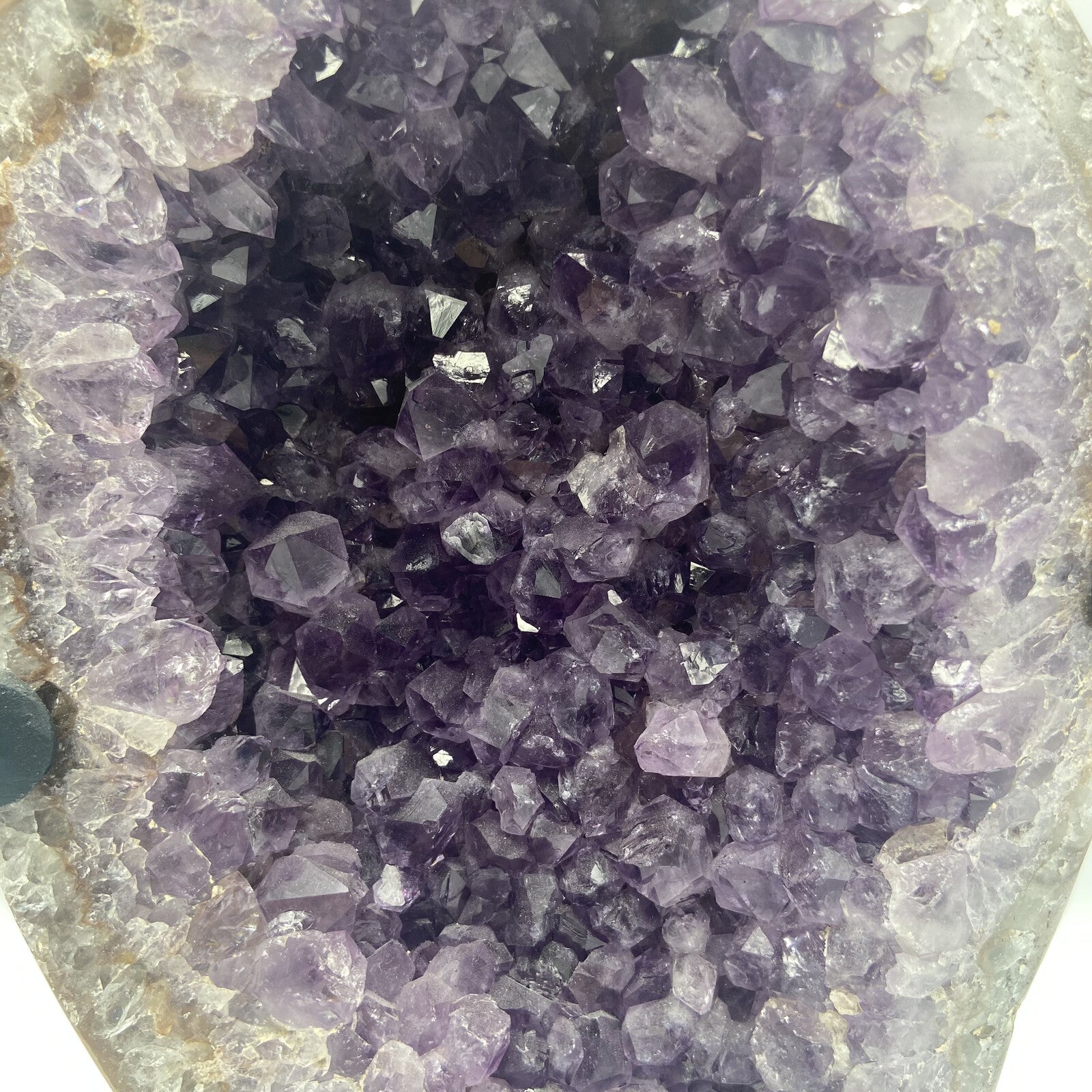 Améthyste Brute - Base Métal (pièce n°3) - 3,560 kg