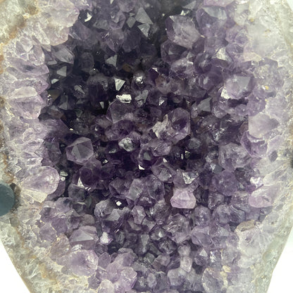 Améthyste Brute - Base Métal (pièce n°3) - 3,560 kg