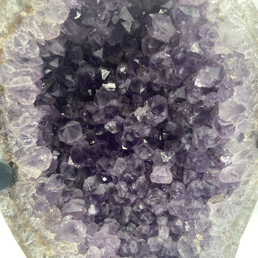 Améthyste Brute - Base Métal (pièce n°3) - 3,560 kg