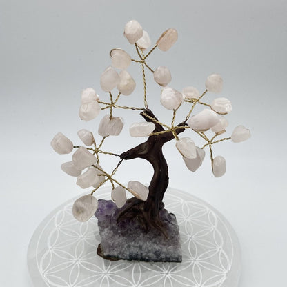 Arbre de vie - Quartz rose