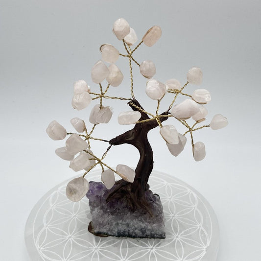 Arbre de vie - Quartz rose
