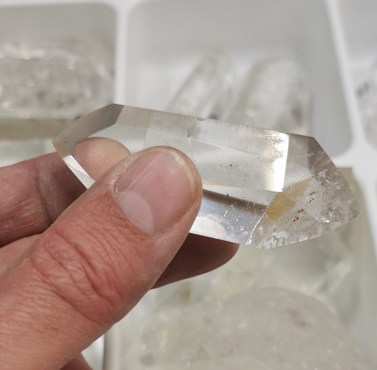 Pointe biterminée Cristal