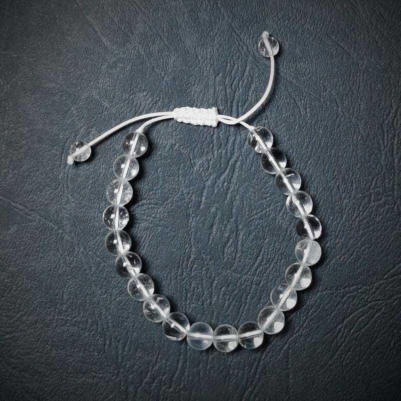 Bracelet Réglable Coulissant - Cristal de Roche