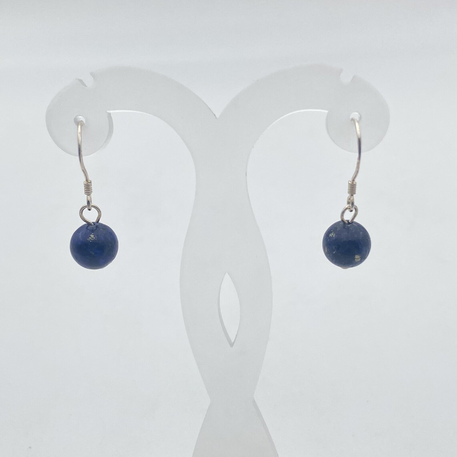 Boucles d'oreilles Argent - Perles Lapis Lazuli