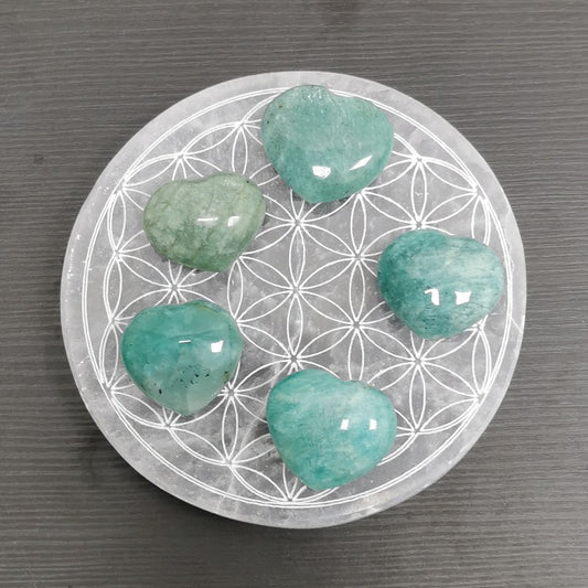 Petit Coeur - Amazonite - Taille Mini