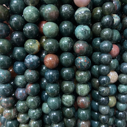 Rang - Jaspe Héliotrope / Jaspe Sanguin (6 mm)