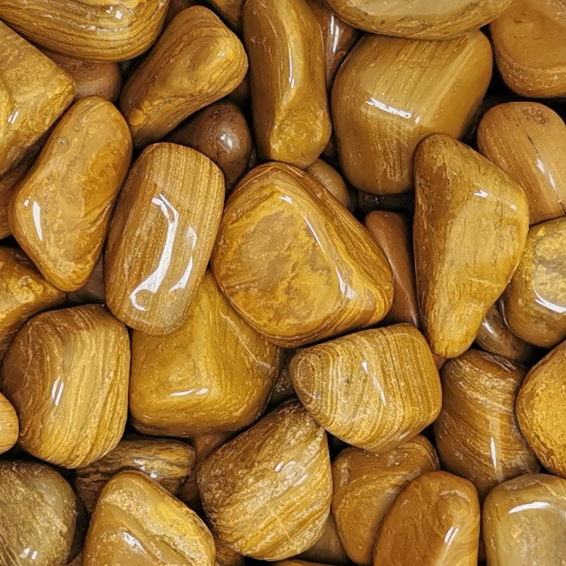 Pierres Roulées - Jaspe Jaune