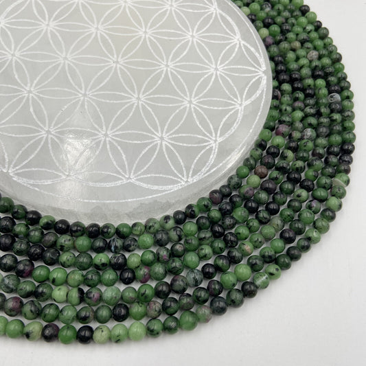 Rang - Rubis & Zoïsite (6 mm)