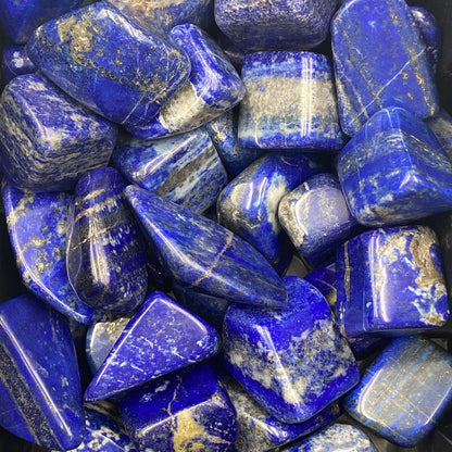 Pierres Roulées - Lapis Lazuli EXTRA G (T5) - Lot 500 gr ou 1 Kg
