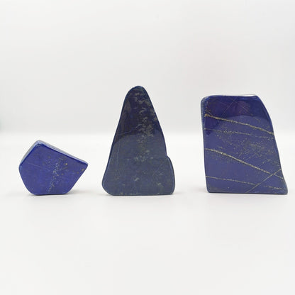 Lot de 3 Formes Libres - Lapis Lazuli n°4